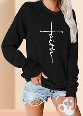 Long Sleeve Casual Round Neck Top