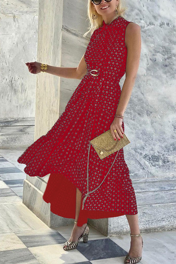 Bodega Bay Sleeveless Shirt Midi Dress