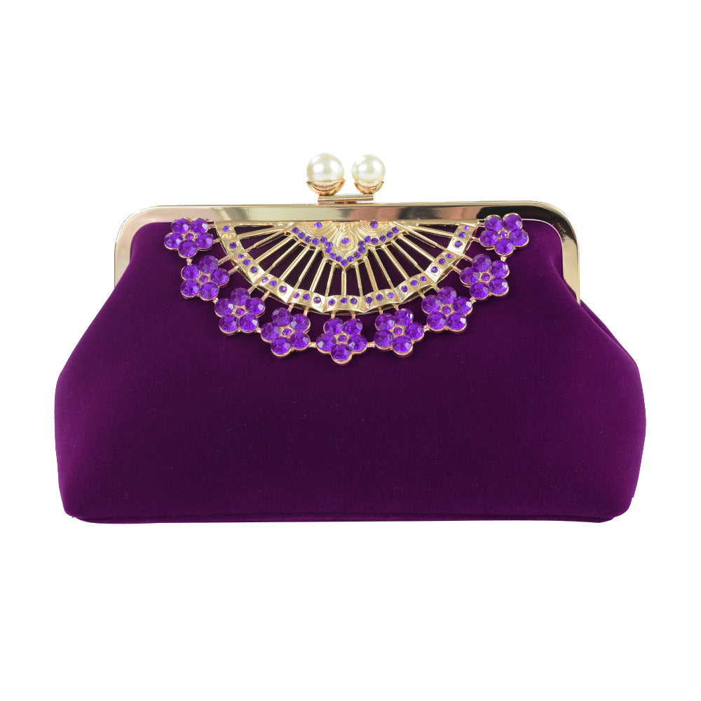 Women Fashion Evening Cheongsam Chain Shoulder Handbags