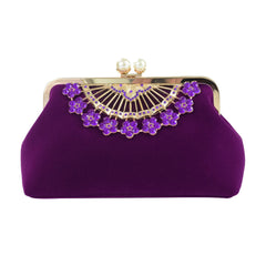 Women Fashion Evening Cheongsam Chain Shoulder Handbags