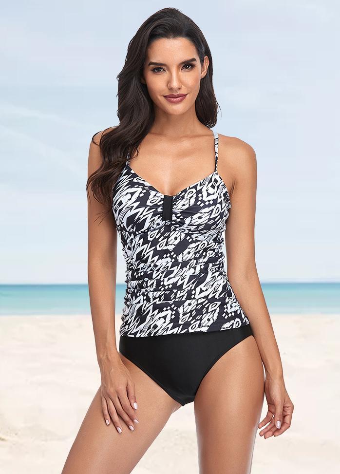 Leopard Printd Tankini Set