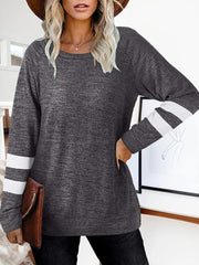 Woman's Crewneck Sweatshirts Long Sleeve T-shirt
