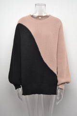 Casual Knitted Loose Long Sleeve Sweater Dress