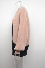 Casual Knitted Loose Long Sleeve Sweater Dress