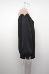 Casual Knitted Loose Long Sleeve Sweater Dress