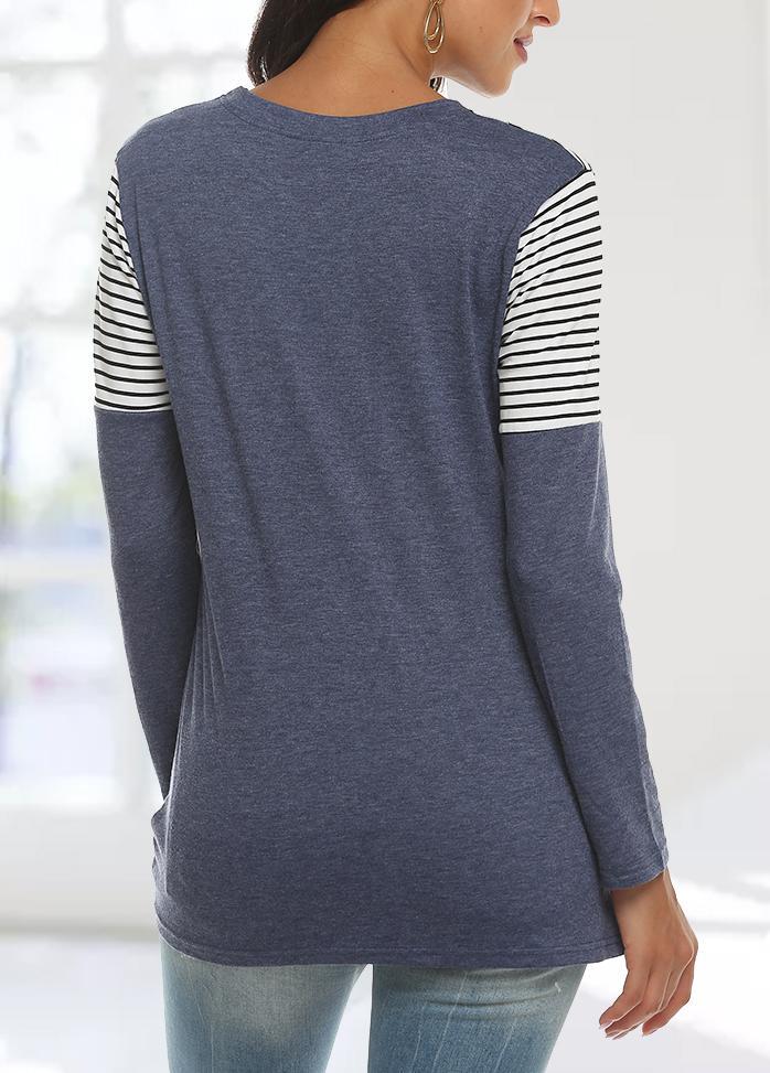 Leopard Printed Long Sleeve T-shirt