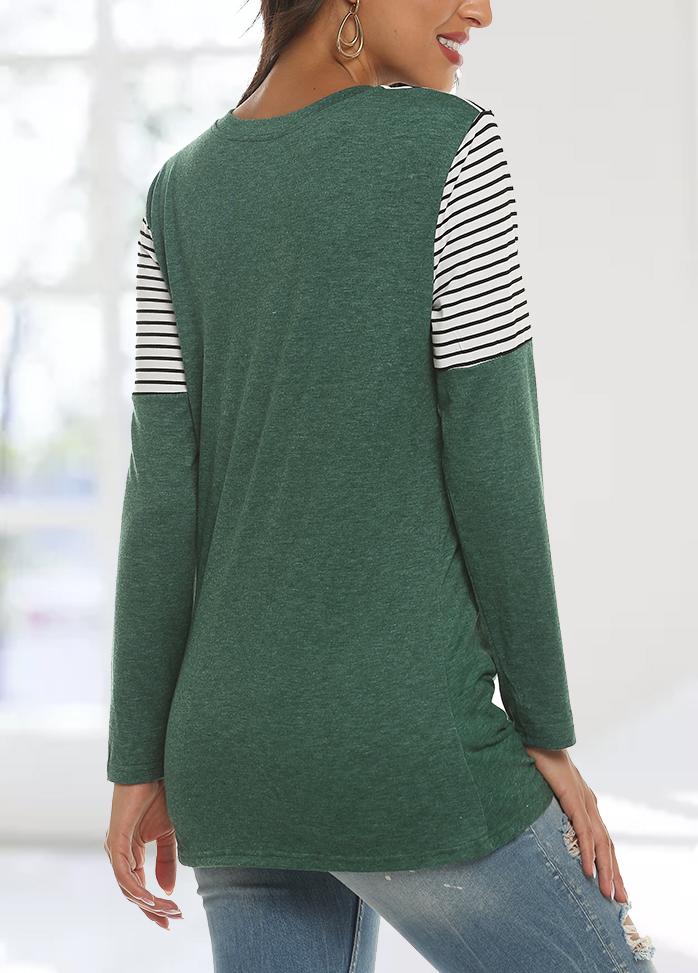 Leopard Printed Long Sleeve T-shirt