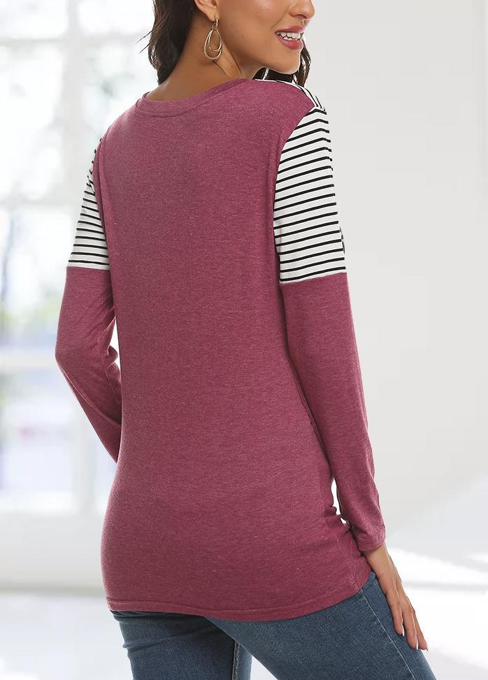 Leopard Printed Long Sleeve T-shirt