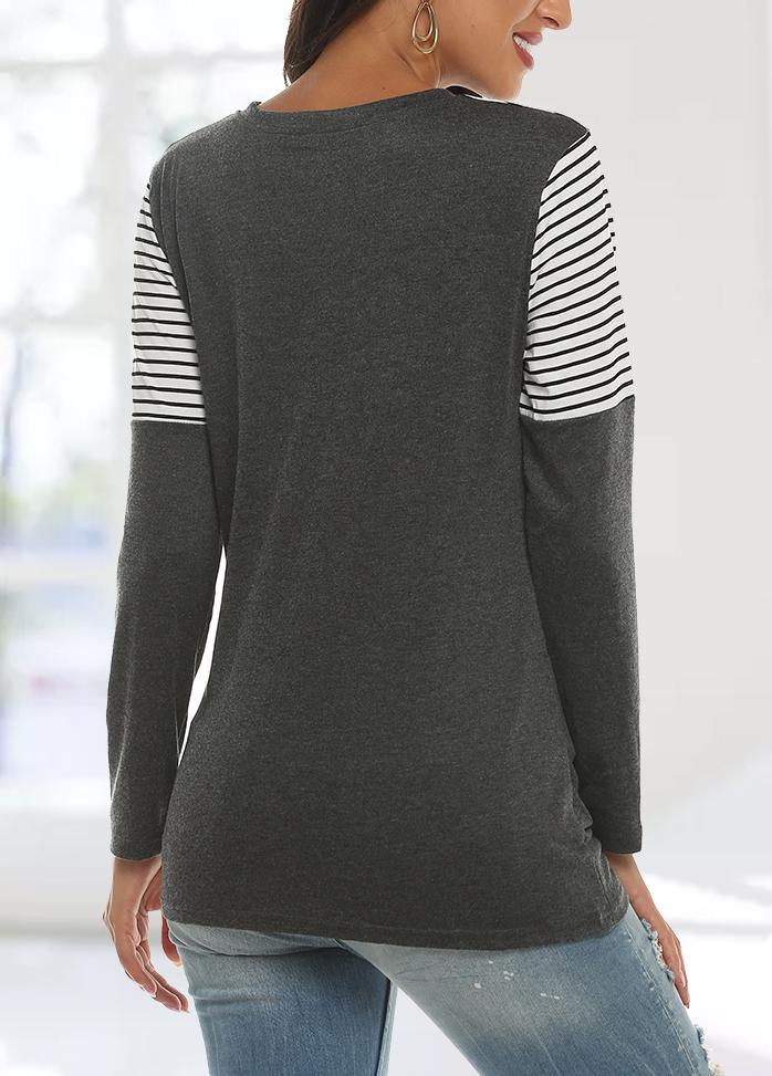 Leopard Printed Long Sleeve T-shirt