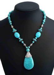 Bohemian Turquoise Necklace