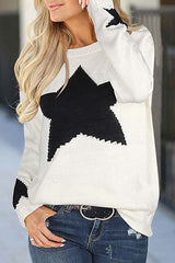 Star Shaped Sweater 3 Colors