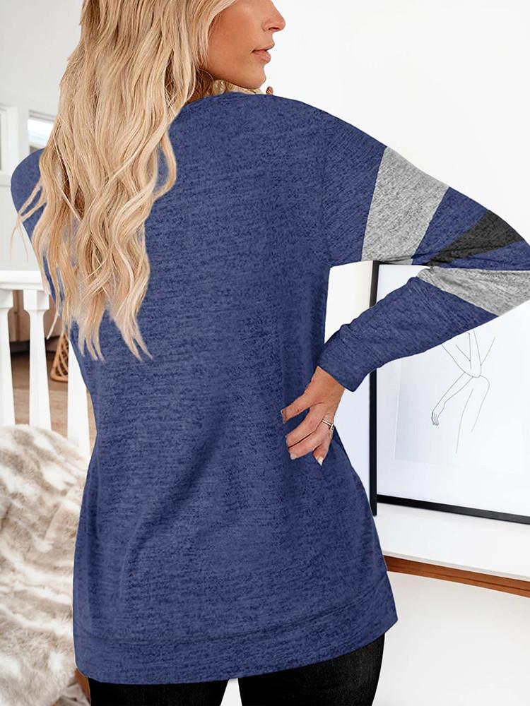 Woman's Crewneck Sweatshirts Long Sleeve T-shirt
