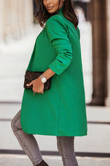 Level with Me Oversized Blazer Coat