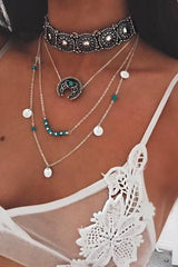 Bohemia Beaded  Layered Necklace