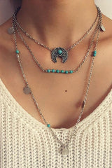 Bohemia Beaded  Layered Necklace