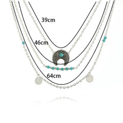 Bohemia Beaded  Layered Necklace