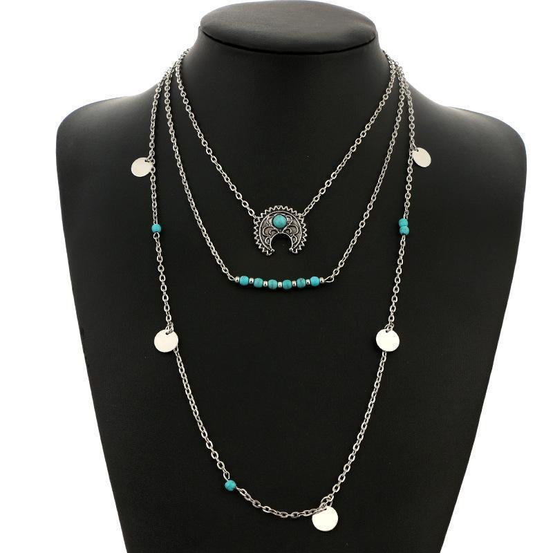 Bohemia Beaded  Layered Necklace