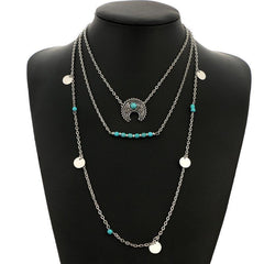 Bohemia Beaded  Layered Necklace
