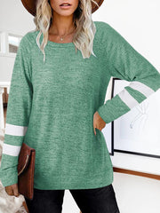 Woman's Crewneck Sweatshirts Long Sleeve T-shirt
