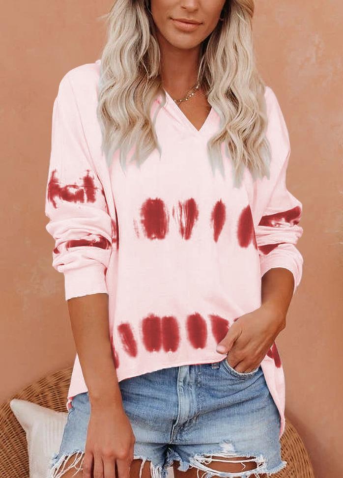 Long Sleeve Printed Casual Hoodie