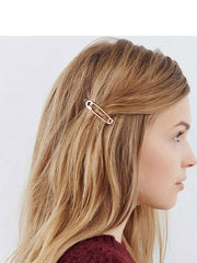 5 Pcs Alloy Hair Barrettes Hair Pins Decorative