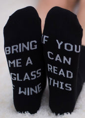 Letter Printed Socks