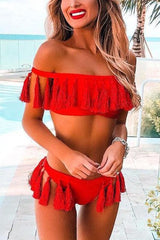 Tassels Bikini Set