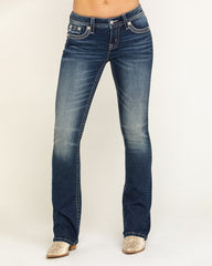 90s Vintage Pocket Design Low Waist Jeans
