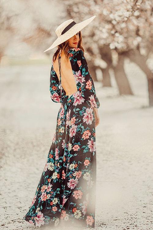 Flat Ribbon Straw Wide Brim Hat