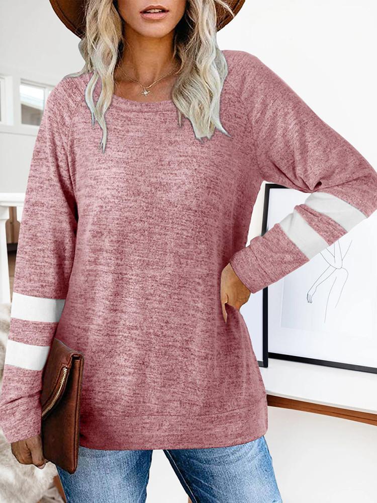 Woman's Crewneck Sweatshirts Long Sleeve T-shirt