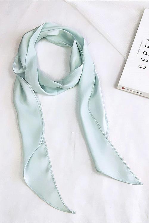 Solid Ribbon Scarf