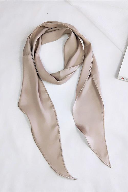 Solid Ribbon Scarf