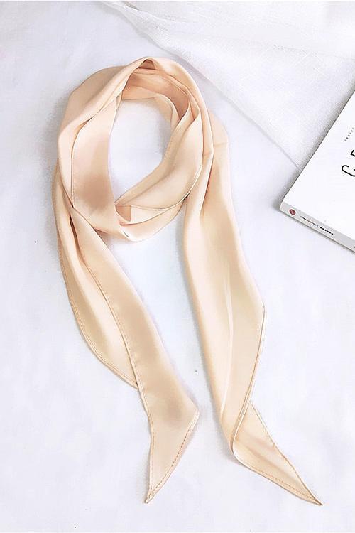 Solid Ribbon Scarf