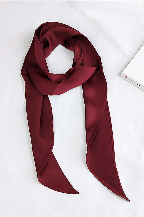 Solid Ribbon Scarf