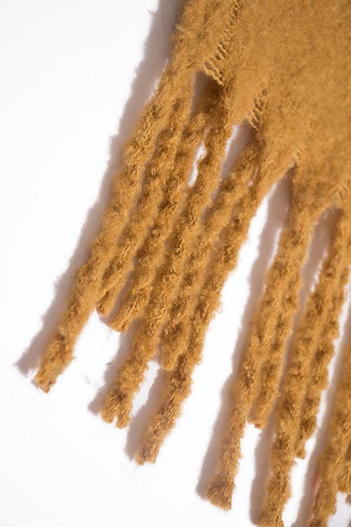 Solid Tassels Cardigan