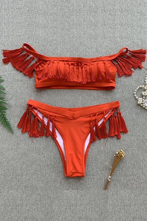 Tassels Bikini Set