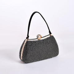 Casual Women's Rhinestone Shoulder Banquet Fashion Chain Handbags