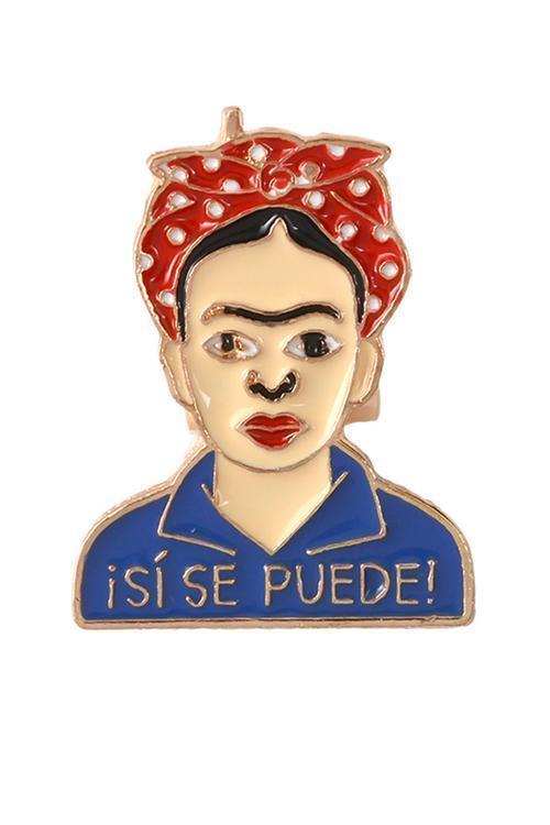 Frida Kahlo Pin