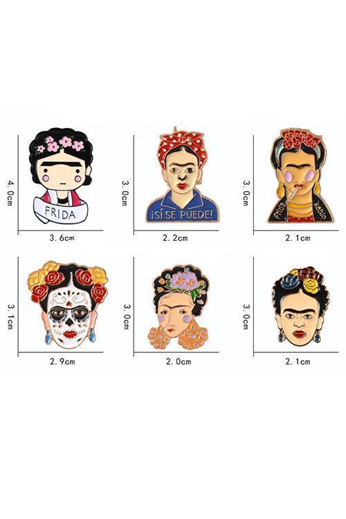 Frida Kahlo Pin
