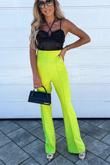 Bright + Breezy High Rise Bell Pants