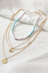 Flower Layer Necklace