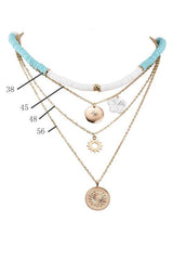 Flower Layer Necklace