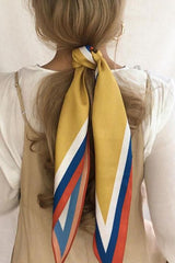 Color Block Rhombus Scarf