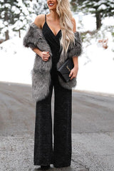Faux Fur Shawl