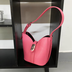 Female Summer Design Pearl Chain Candy Color Shoulder Handbags