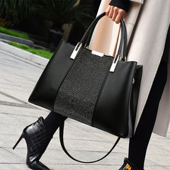 Women's Large Spring Shoulder Textured Shoulder Bags