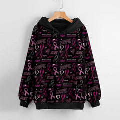 Long Sleeve Front Pocket Hooded Sweatshirt with Draw Sre