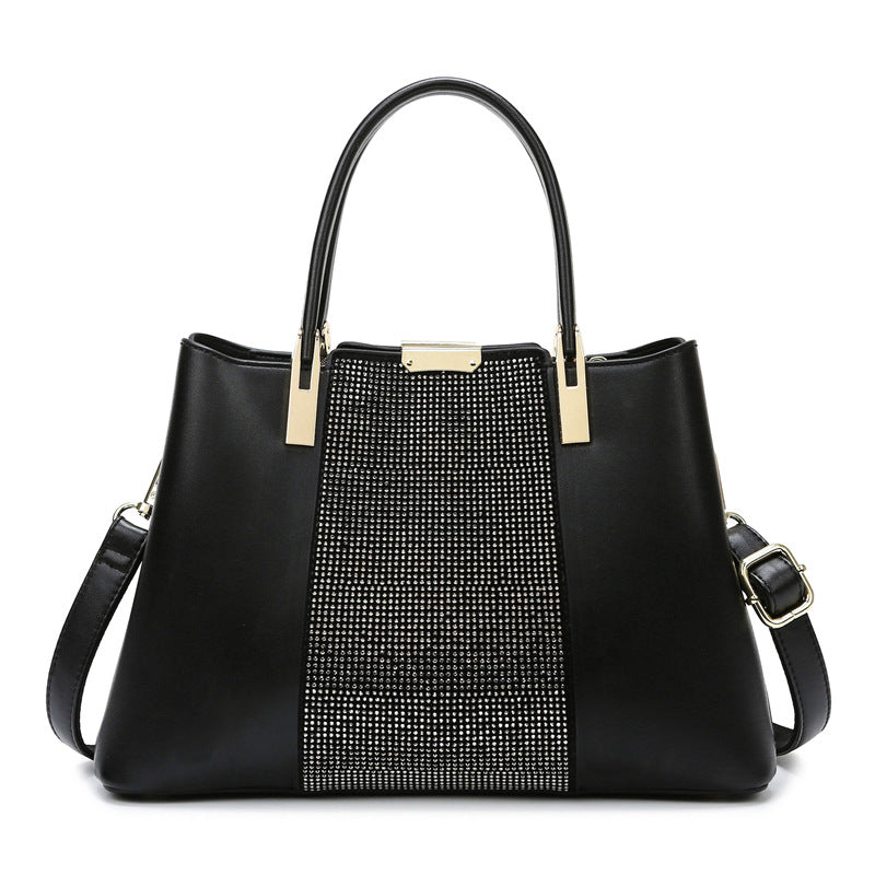 Women's Large Spring Shoulder Textured Shoulder Bags