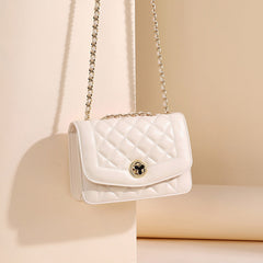 Classic Rhombus Chain Women's Fashion Shoulder Small Square Crossbody Bags