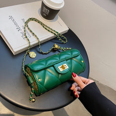 Classic Chain Small Round Retro Simple Shoulder Crossbody Bags